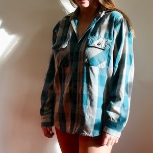 Vintage Button Down Top Made in the USA!